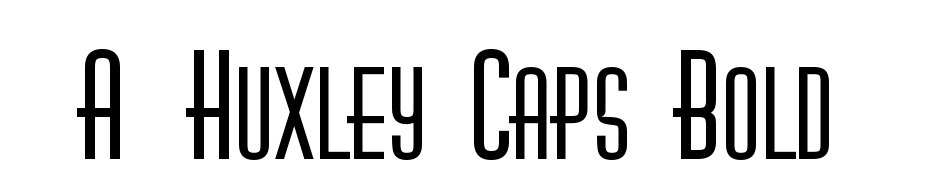 A_Huxley Caps Bold cкачати шрифт безкоштовно